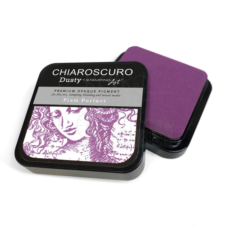 Tusz postarzający Chiaroscuro Dusty Ink Pad Plum Perfect PKD117 Ciao Bella