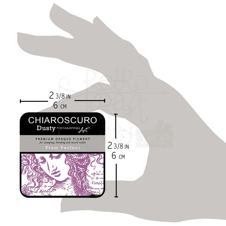 Tusz postarzający Chiaroscuro Dusty Ink Pad Plum Perfect PKD117 Ciao Bella