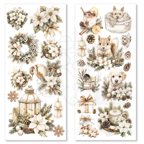 Naklejki foliowe do scrapbookingu Winter Season CBI004 Ciao Bella