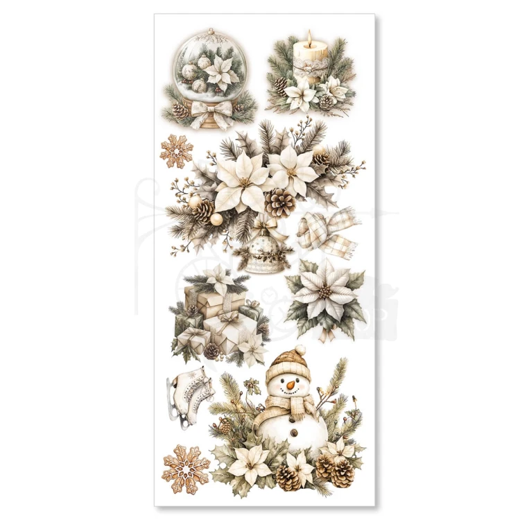 Naklejki foliowe do scrapbookingu Winter Season CBI004 Ciao Bella