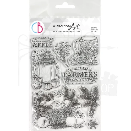 Stempel akrylowy 15x21cm Pick Your Own Apple PS8059 Ciao Bella