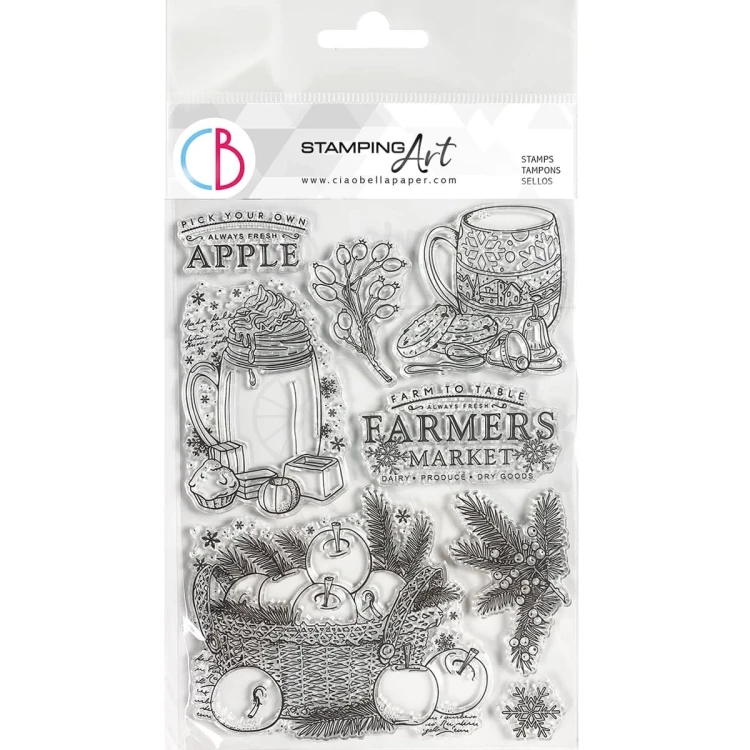 Stempel akrylowy 15x21cm Pick Your Own Apple PS8059 Ciao Bella
