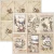 Zestaw papierów do scrapbookingu 30x30 Winter Season CBPM088 12 arkuszy Ciao Bella