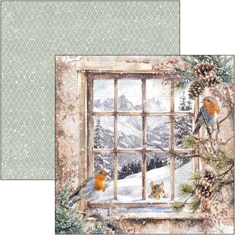 Zestaw papierów do scrapbookingu 30x30 Forest Tales CBPM090 12 arkuszy Ciao Bella