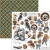 Zestaw papierów do scrapbookingu 15x15 Forest Tales CBQE090 24 arkusze Ciao Bella