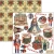 Zestaw papierów do scrapbookingu 15x15 Toy Shop CBQE089 24 arkusze Ciao Bella