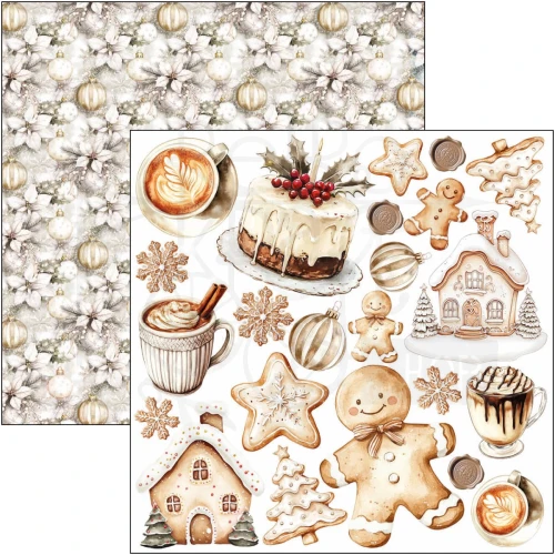 Zestaw papierów do scrapbookingu 15x15 Winter Season CBQE088 24 arkusze Ciao Bella
