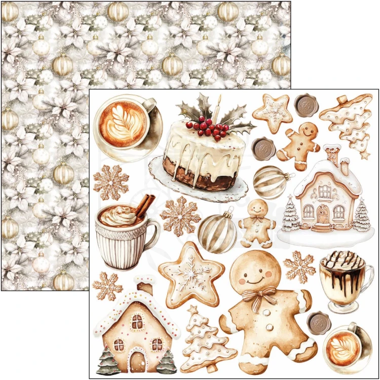 Zestaw papierów do scrapbookingu 15x15 Winter Season CBQE088 24 arkusze Ciao Bella