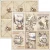 Zestaw papierów do scrapbookingu 20x20 Winter Season CBH088 12 arkuszy Ciao Bella