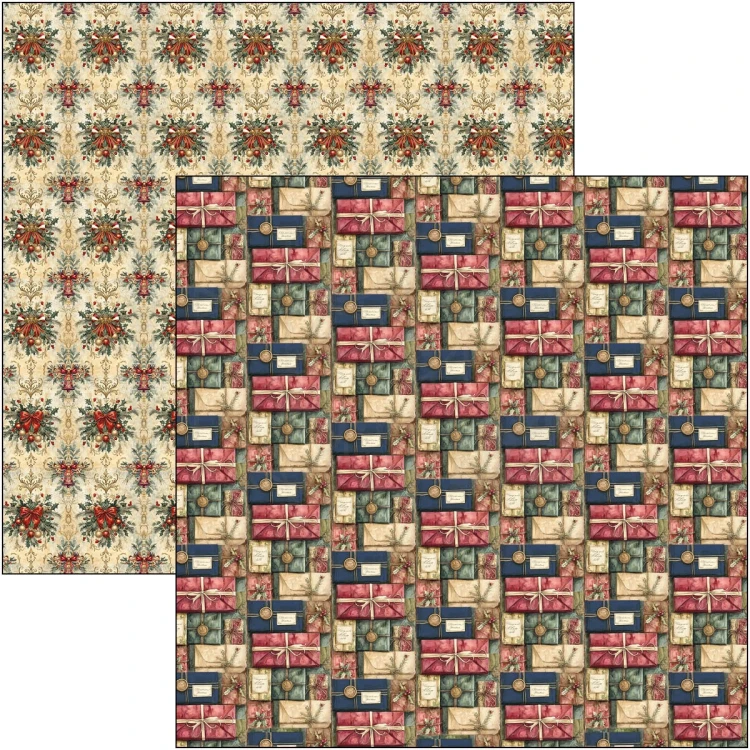Zestaw papierów do scrapbookingu 20x20 Toy Shop CBH089 12 arkuszy Ciao Bella