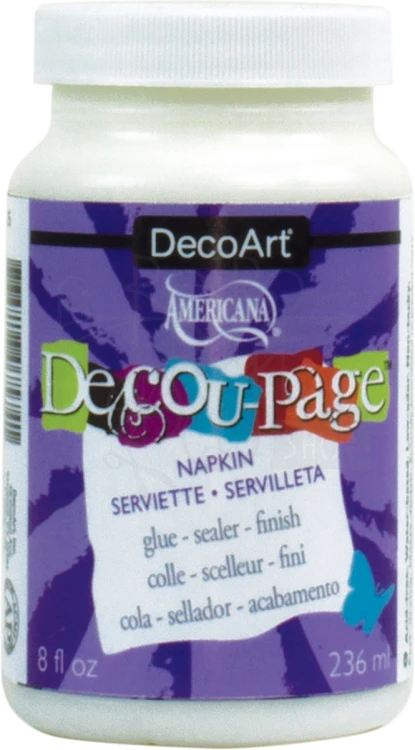 Klej i lakier do decoupage do serwetek 236ml DS126-64 DecoArt