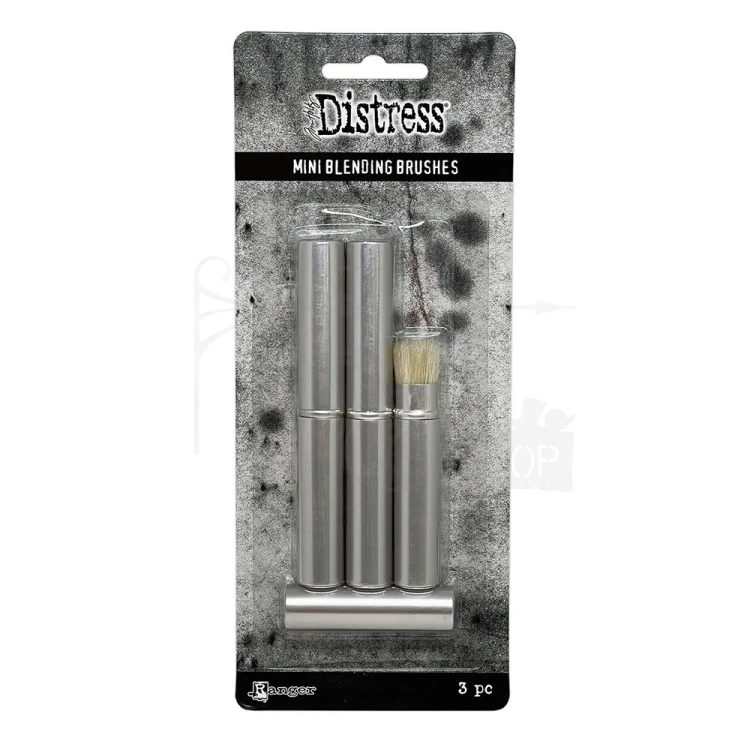Zestaw pędzli do blendowania Tim Holtz Distress Blending Brushes 3 sztuki TDA89858 Ranger