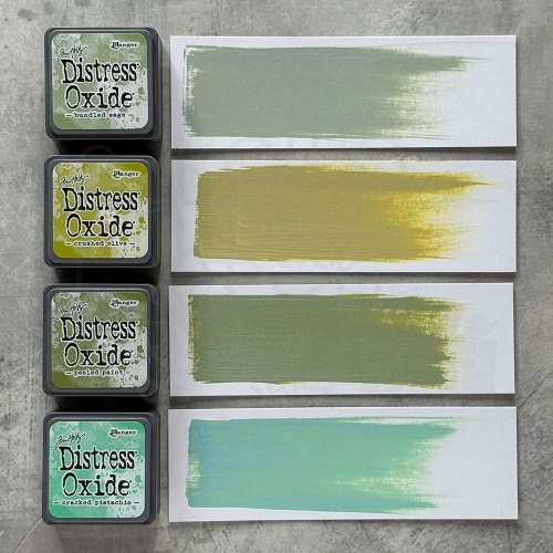 Zestaw 4 tuszów Tim Holtz Distress Mini Oxide Ink Pads Kit 3 TDIK91493 Ranger