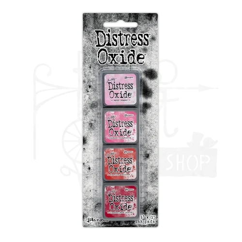 Zestaw 4 tuszów Tim Holtz Distress Mini Oxide Ink Pads Kit 1 TDIK91479 Ranger
