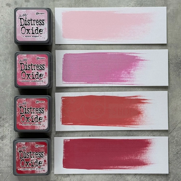 Zestaw 4 tuszów Tim Holtz Distress Mini Oxide Ink Pads Kit 1 TDIK91479 Ranger