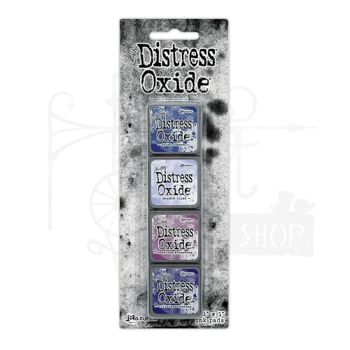 Zestaw 4 tuszów Tim Holtz Distress Mini Oxide Ink Pads Kit 5 TDIK91516 Ranger
