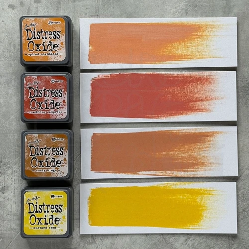 Zestaw 4 tuszów Tim Holtz Distress Mini Oxide Ink Pads Kit 2 TDIK91486 Ranger