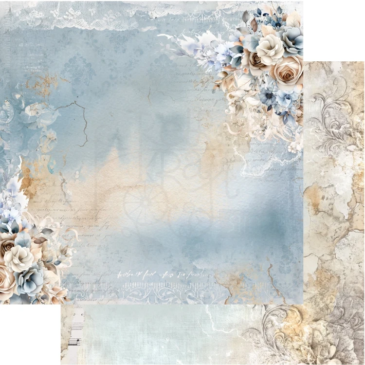 Zestaw papierów do scrapbookingu 20x20 In Shades of Blue AA-ISB-08 Alchemy of Art