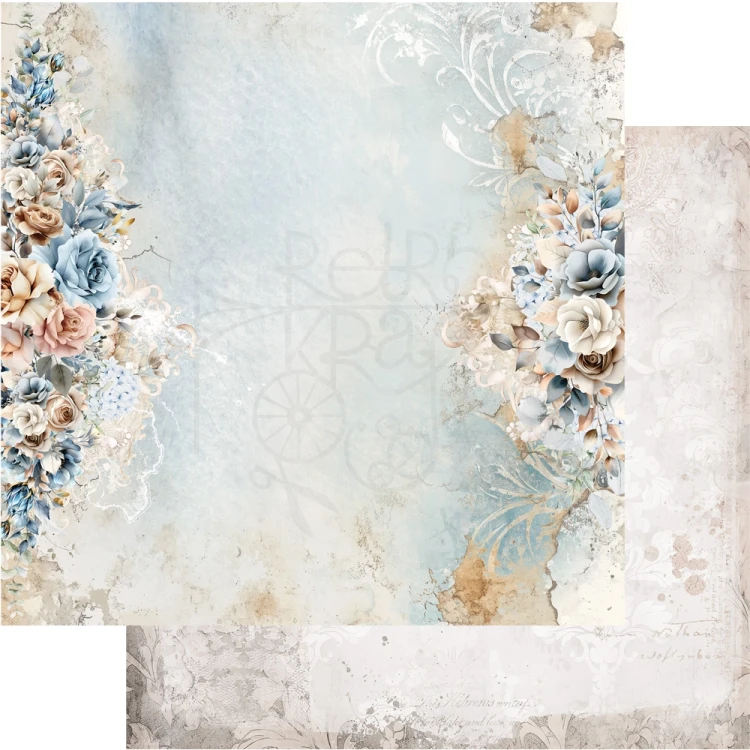 Zestaw papierów do scrapbookingu 30x30 In Shades of Blue AA-ISB-07 Alchemy of Art