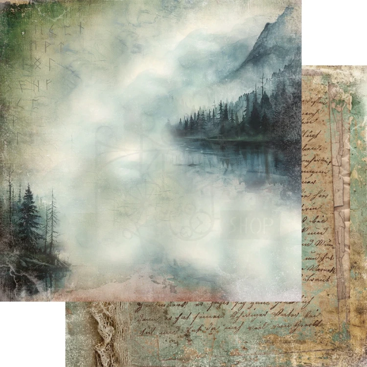 Zestaw papierów do scrapbookingu 20x20 The Legends of the Dragons AA-LOD-08 Alchemy of Art