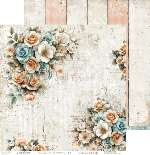 Zestaw papierów do scrapbookingu 30x30 Sprites of Harmony CC-C78-SH-00 Craft O'Clock