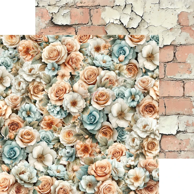 Zestaw papierów do scrapbookingu 20x20 Sprites of Harmony CC-C78-SH-07 Craft O'Clock