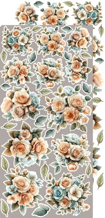 Zestaw dodatków 15x30 Sprites of Harmony Flowers &amp; More CC-C78-SH-11 Craft O'Clock