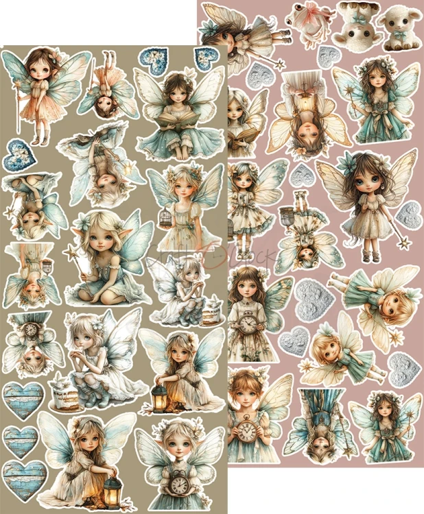 Zestaw dodatków 15x30 Sprites of Harmony Sprites CC-C78-SH-14 Craft O'Clock