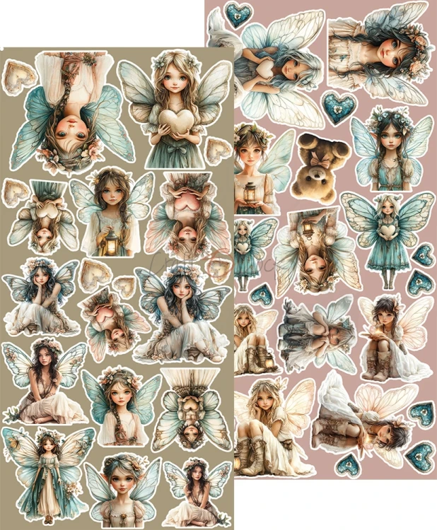 Zestaw dodatków 15x30 Sprites of Harmony Sprites CC-C78-SH-14 Craft O'Clock