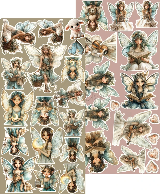 Zestaw dodatków 15x30 Sprites of Harmony Sprites CC-C78-SH-14 Craft O'Clock