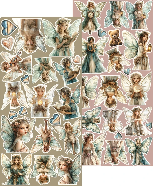 Zestaw dodatków 15x30 Sprites of Harmony Sprites CC-C78-SH-14 Craft O'Clock