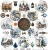 Zestaw papierów do scrapbookingu 30x30 Jolly Season CC-C79-JS-00 Craft O'Clock