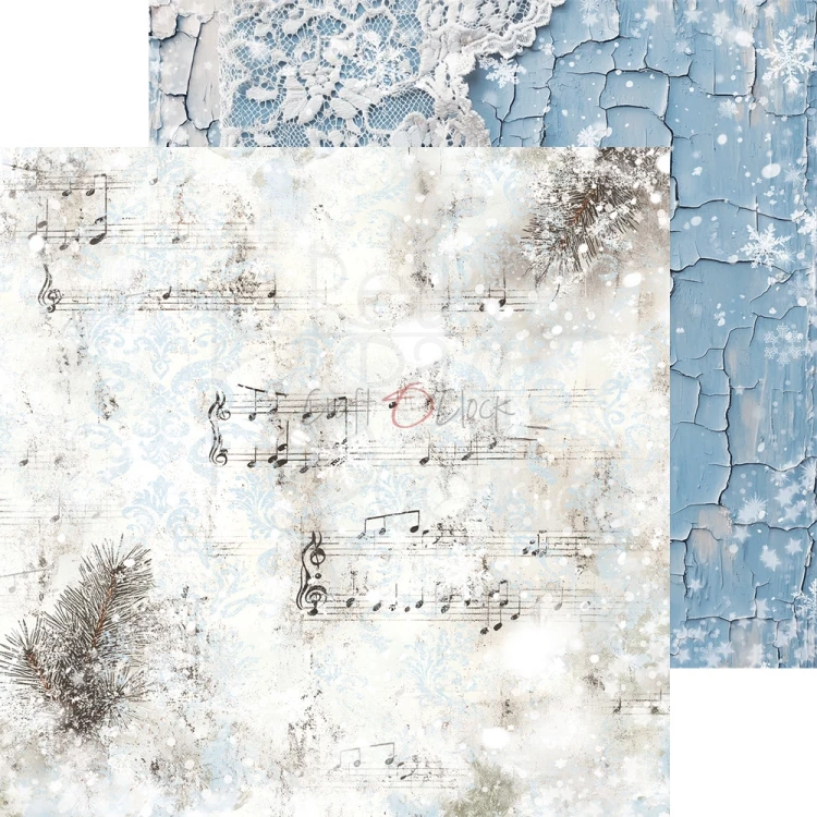 Zestaw papierów do scrapbookingu 20x20 Jolly Season Basic CC-C79-7S-08 Craft O'Clock