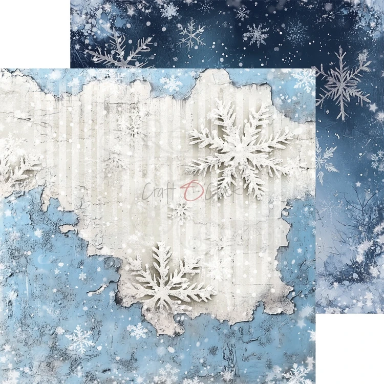 Zestaw papierów do scrapbookingu 20x20 Jolly Season Basic CC-C79-7S-08 Craft O'Clock
