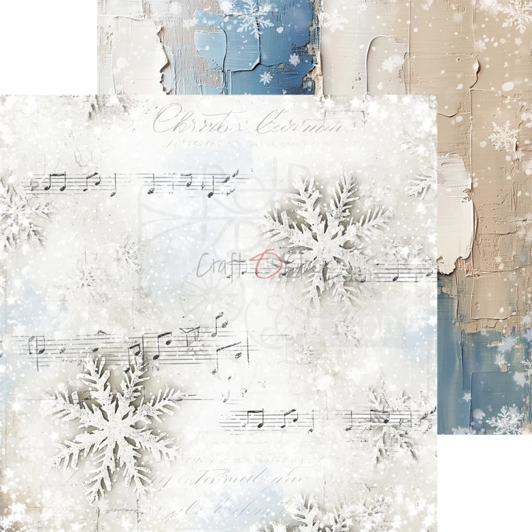 Zestaw papierów do scrapbookingu 20x20 Jolly Season Basic CC-C79-7S-08 Craft O'Clock