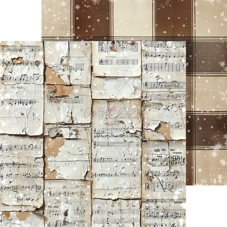 Zestaw papierów do scrapbookingu 20x20 Jolly Season Basic CC-C79-7S-08 Craft O'Clock
