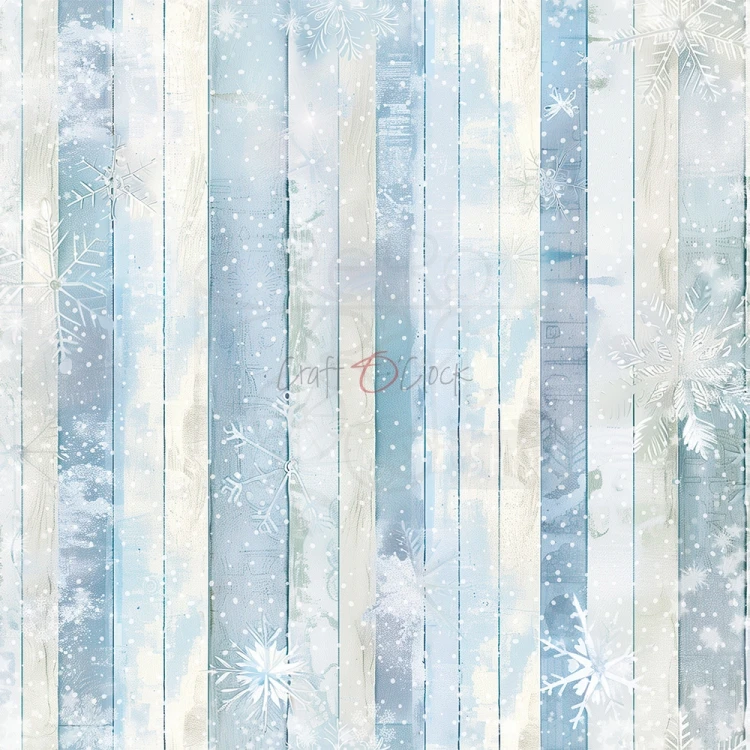 Zestaw papierów do scrapbookingu 20x20 Jolly Season Basic CC-C79-7S-08 Craft O'Clock