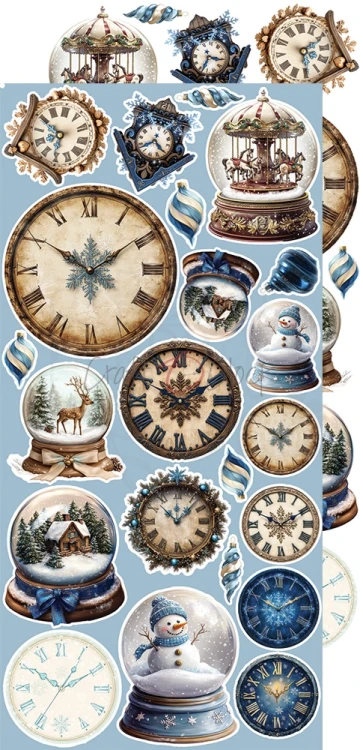 Zestaw dodatków 15x30 Jolly Season Winter CC-C79-JS-12 Craft O'Clock
