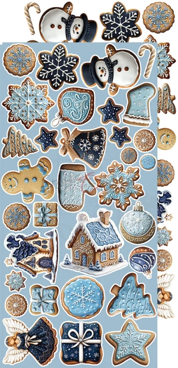 Zestaw dodatków 15x30 Jolly Season Winter CC-C79-JS-12 Craft O'Clock