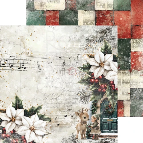 Zestaw papierów do scrapbookingu 20x20 Oh, Christmas Night CC-F41-OCN-07 Craft O'Clock