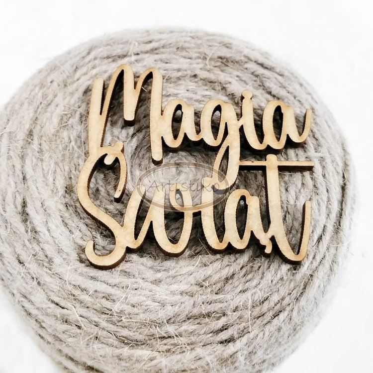 Napis HDF - Magia świąt 1 - Artistiko