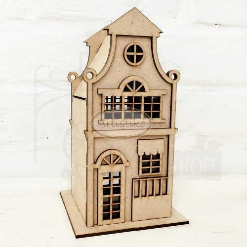 Baza 3D HDF - Kamienica domek 1 HDF 3D - Artistiko