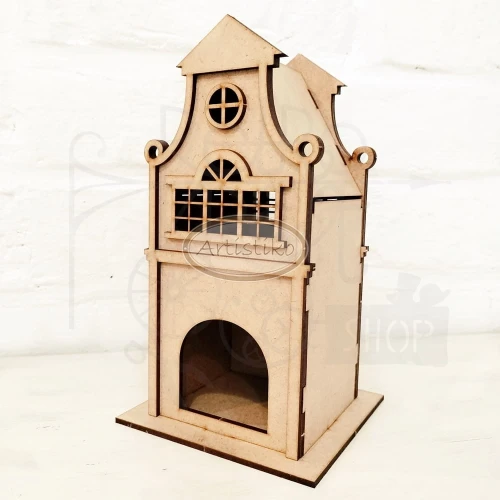 Baza 3D HDF - Kamienica domek 1 HDF 3D - Artistiko