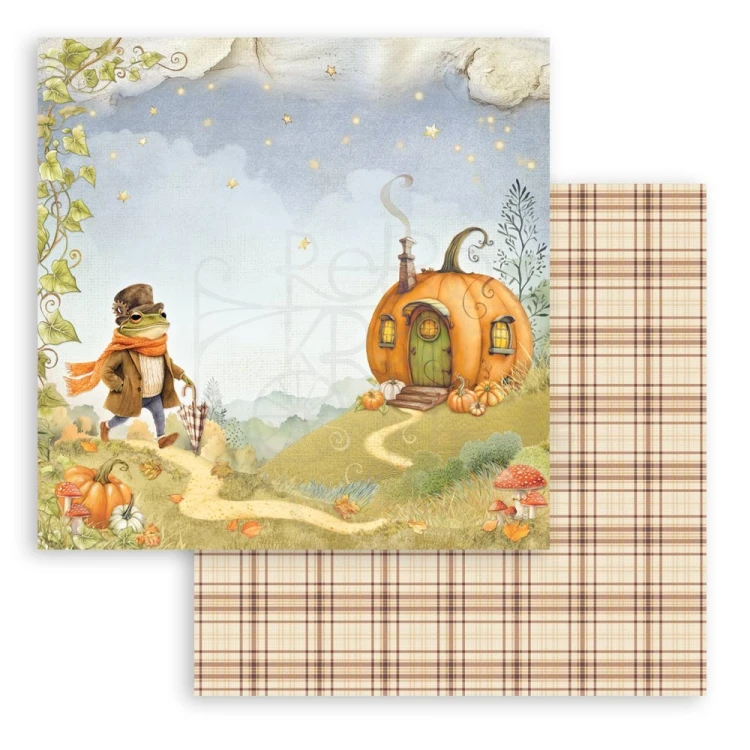 Zestaw papierów do scrapbookingu 20x20 Whispering Woods SBBS131 Stamperia