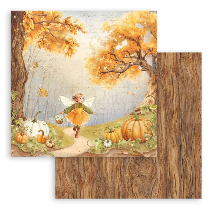 Zestaw papierów do scrapbookingu 20x20 Whispering Woods SBBS131 Stamperia