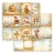 Zestaw papierów do scrapbookingu 20x20 Whispering Woods SBBS131 Stamperia