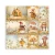 Zestaw papierów jednostronnych do scrapbookingu 20x20 Whispering Woods 22 arkusze SBBSXB17 Stamperia
