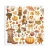 Zestaw papierów jednostronnych do scrapbookingu 20x20 Whispering Woods 22 arkusze SBBSXB17 Stamperia
