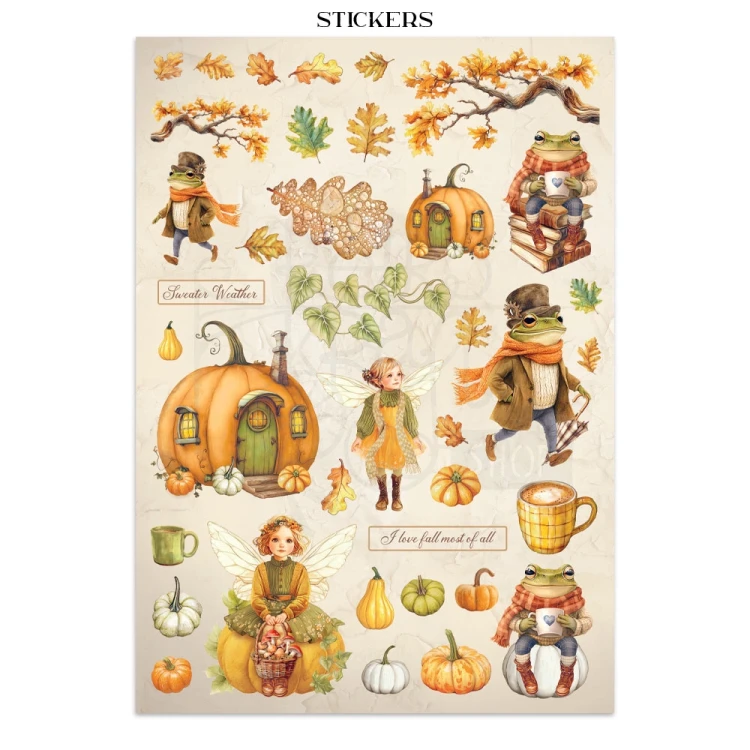 Junk Journal Whispering Woods 16 kart SBJK04 Stamperia