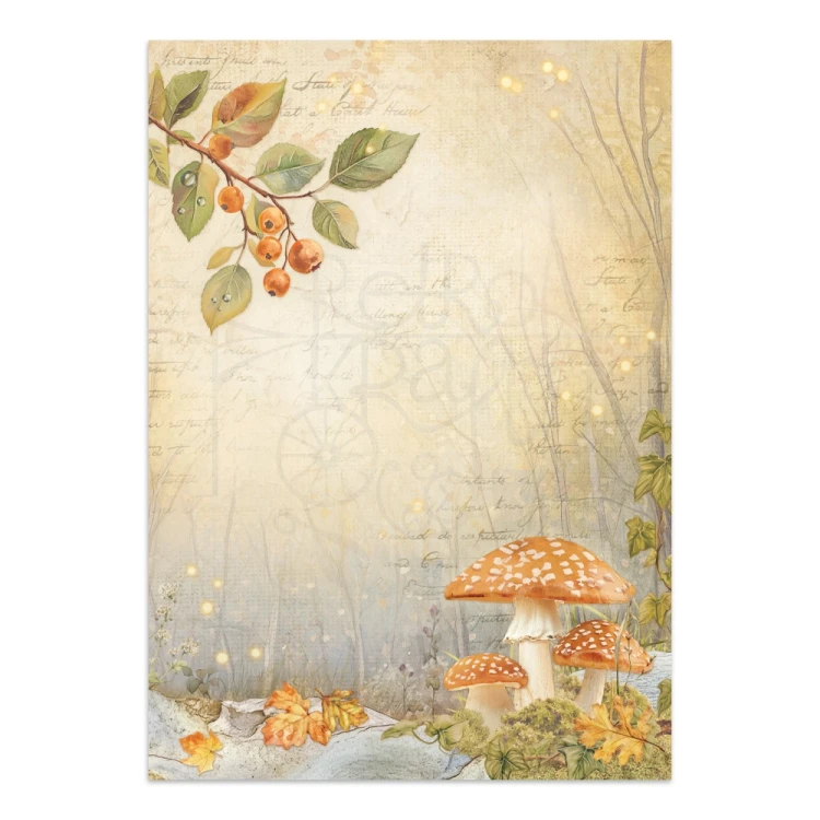Junk Journal Whispering Woods 16 kart SBJK04 Stamperia